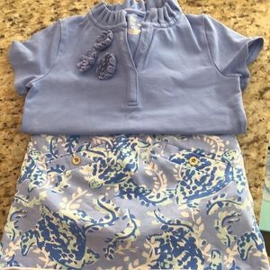 Lilly Pulitzer girls skort set